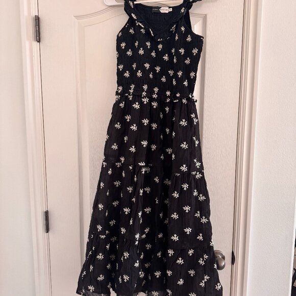 Piper & Scoot Black & White Embroidered Dress - Picture 1 of 4